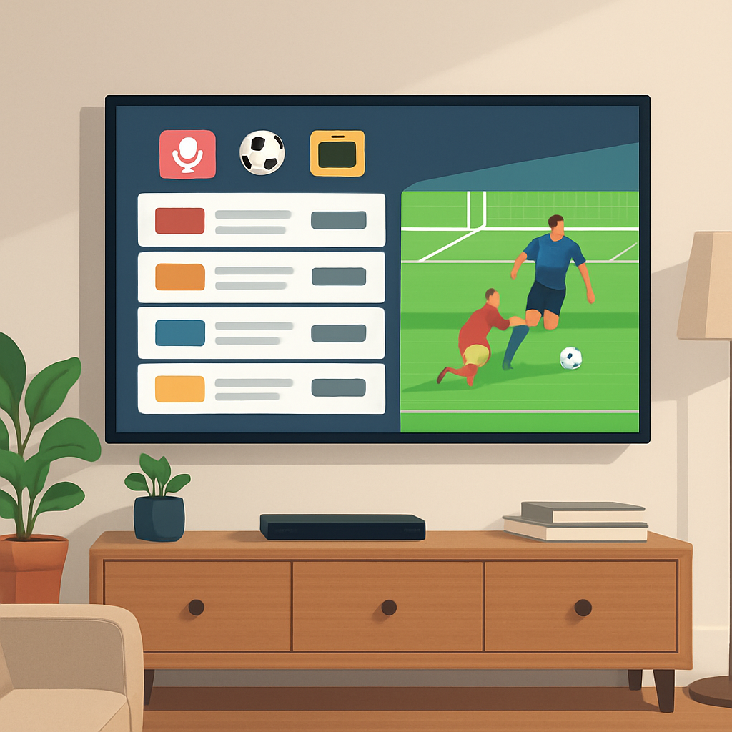 유럽 축구 해외 중계 방송 일정 및 채널 이미지