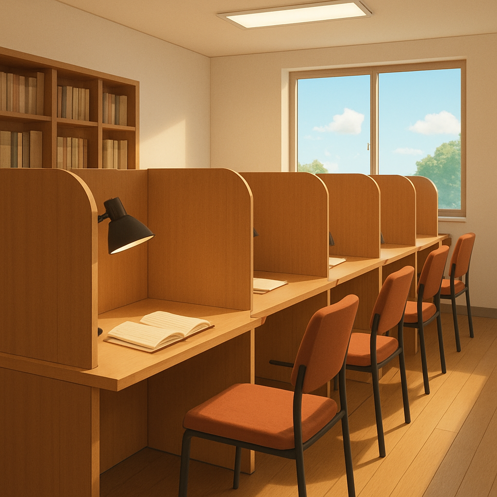 프리미엄 독서실 이미지