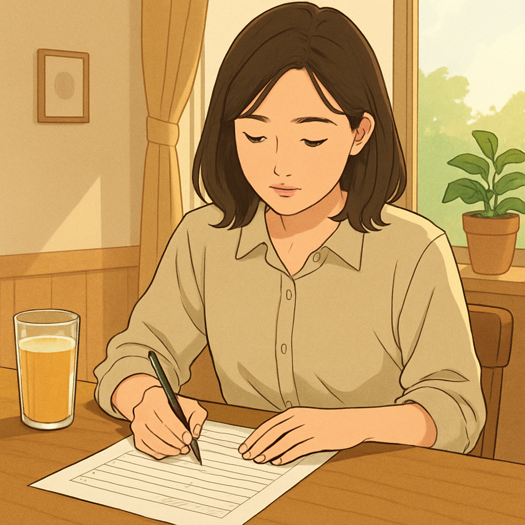 주점 알바 지원서 작성 방법 이미지