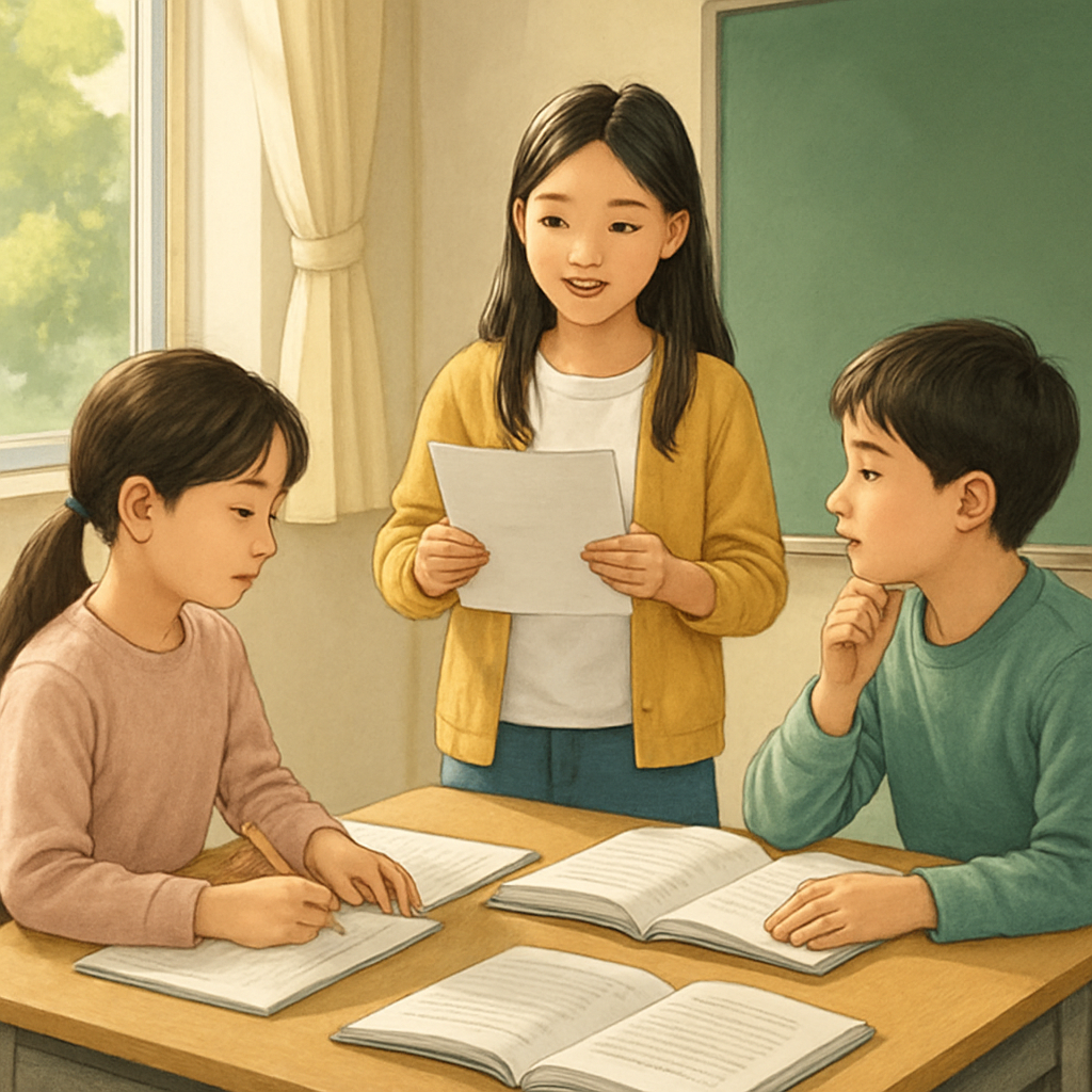 학생 주도 학습 이미지