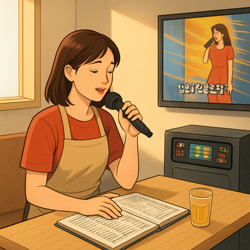 노래방 알바 이미지