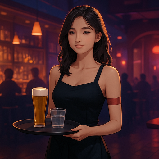 밤문화 아르바이트 이미지